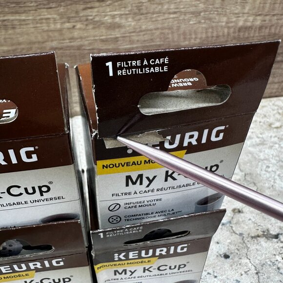 Lot of 6 Boxes Keurig My K-Cup Universal Reusable Coffee Filter New Design - Picture 6 of 9